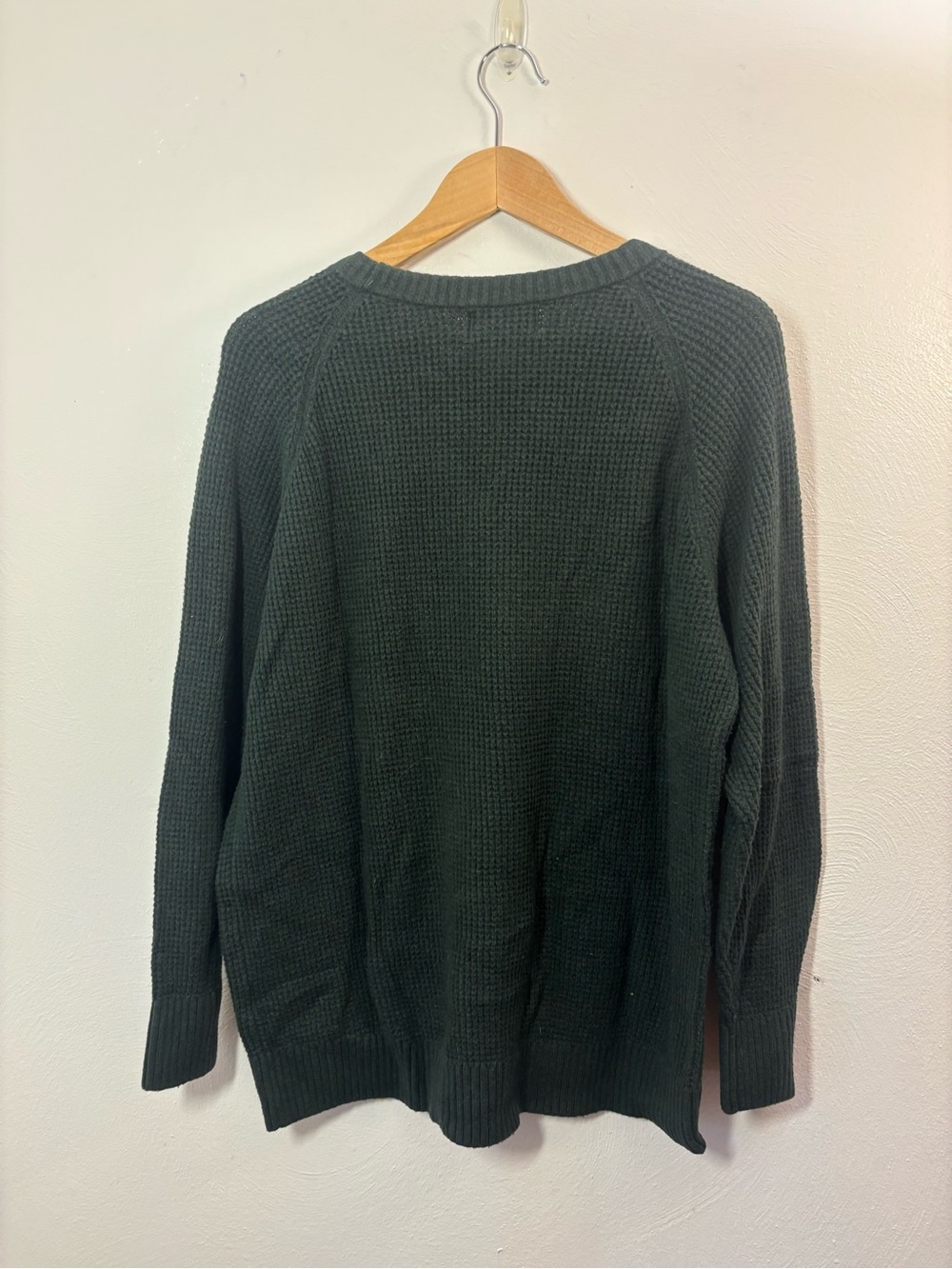 Old Navy Forest Green Crew Neck Sweater Size Large - Picture 2 of 6